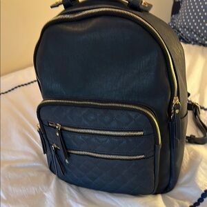 Vegan Leather Backpack